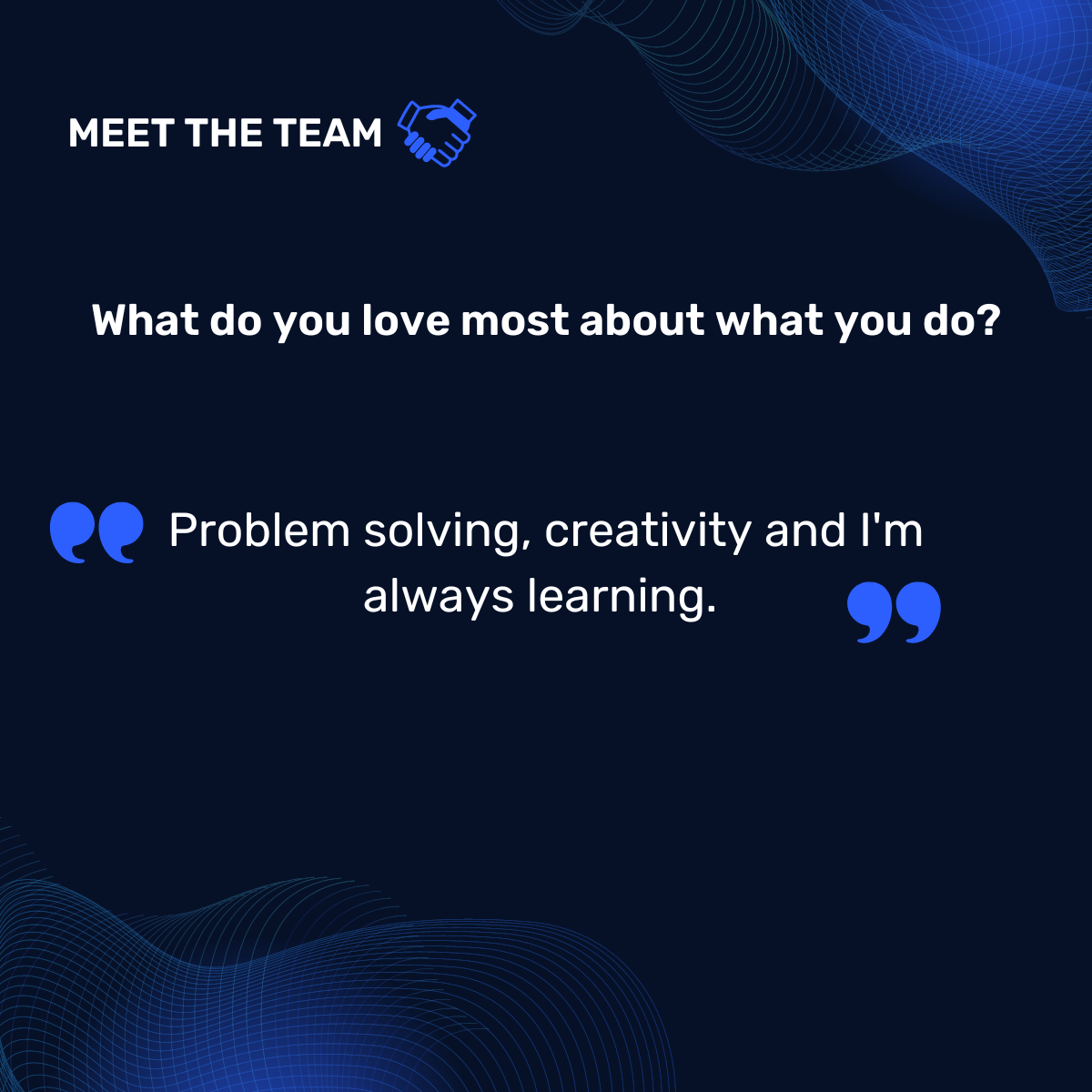 Meet the team