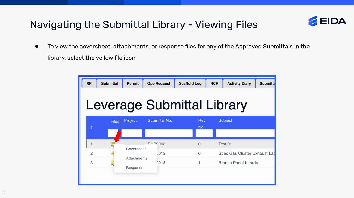 viewing files