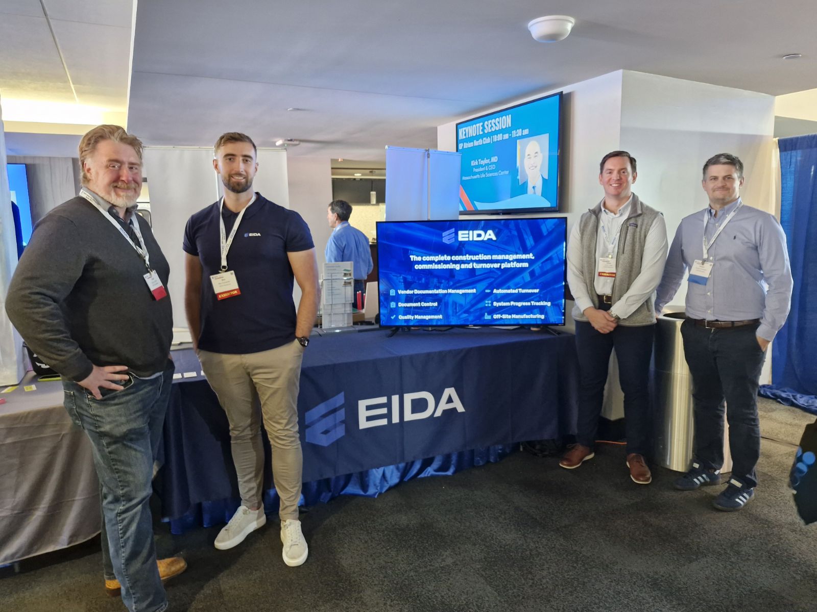 Some of the EIDA team at ISPE Boston